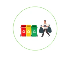 Garbage Bags & Waste Containers